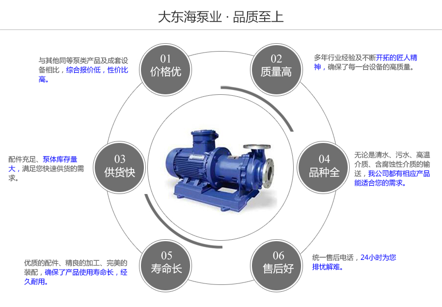 大東海泵業(yè)化工磁力泵質量保證圖