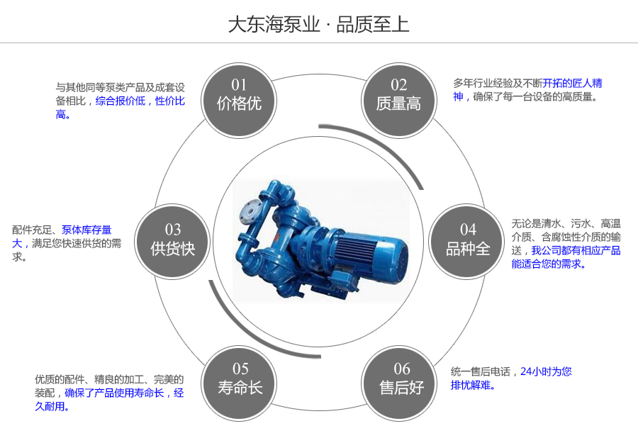 大東海泵業DBY型電動隔膜泵質量保證圖